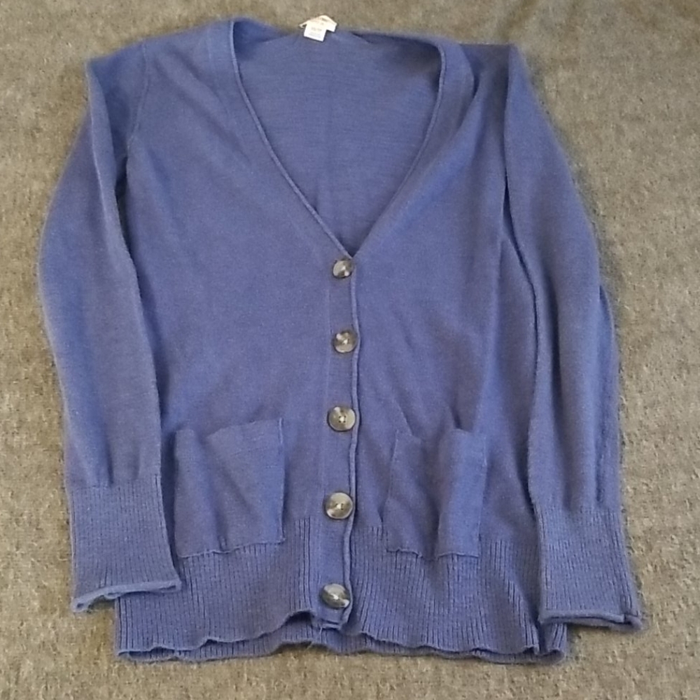 Mossimo Cardigan. Juniors sz XS. Navy Blue